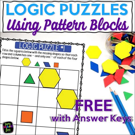 {Free} Logic Puzzles For Building Logical Reasoning Skills - Sum Math Fun