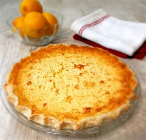 Amish Lemon Sponge Pie Recipe - Amish Heritage