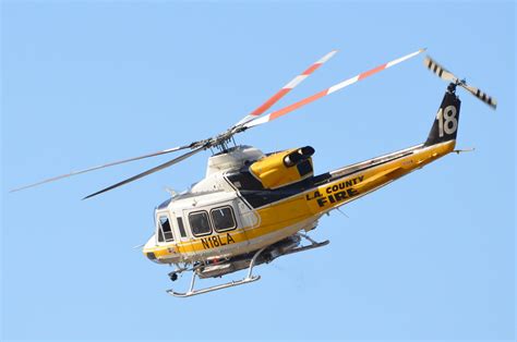 LOS ANGELES COUNTY FIRE DEPARTMENT (LACoFD) HELICOPTER N18… | Flickr