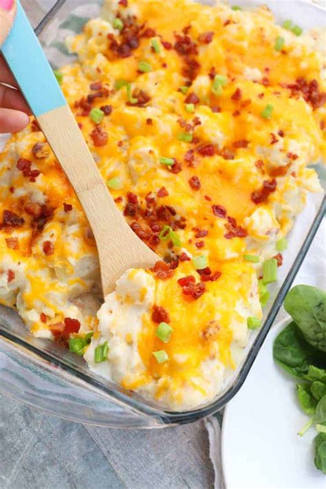 Loaded Baked Potato Casserole - The Diary of a Real Housewife