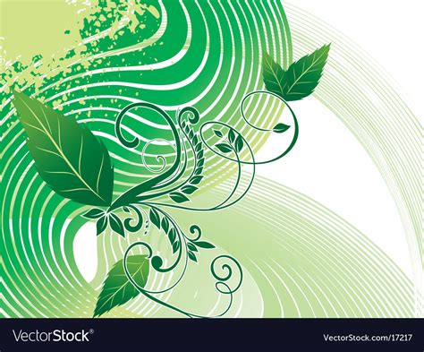 Background foliage Royalty Free Vector Image - VectorStock