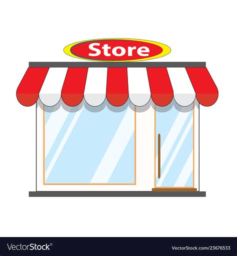 Shop 03 Royalty Free Vector Image - VectorStock