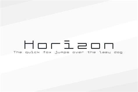 Horizon Font - Download Free - JustFreeFonts.com