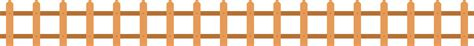 Wooden fence in flat style clip art 21976534 PNG