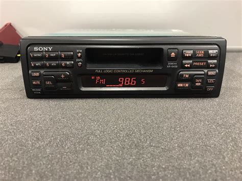 Old Sony Car Radio Stereo Cassette Player Model Xr-6459 Retro 90s Vintage Retro - JT Audio