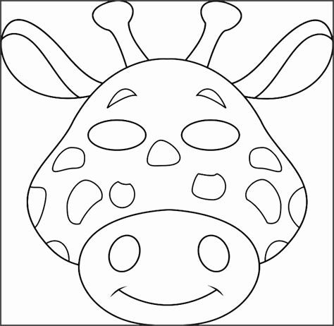 Printable Animal Mask Template Free - Printable Templates Free