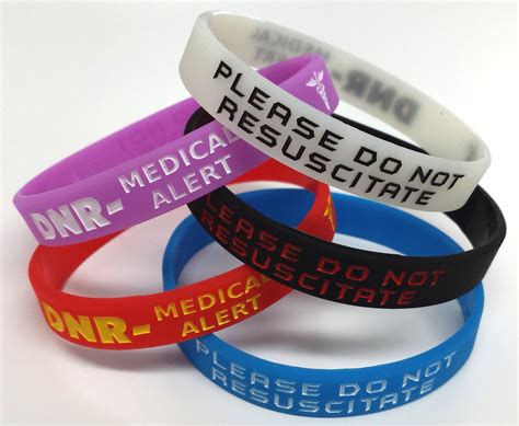 Amazon.com: Do Not Resuscitate Medical Bracelet-M: Health & Personal Care