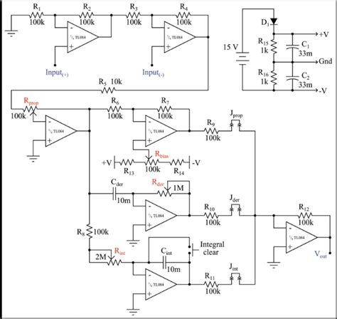 Analog Pid Circuit Diagram