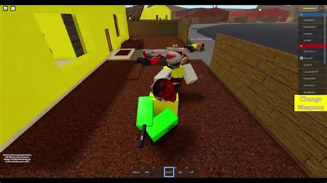 ROBLOX neighborhood war - YouTube