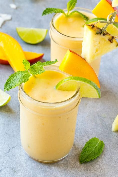 Tropical Smoothie Recipe - Dinner at the Zoo