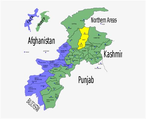 Download Khyber Pakhtunkhwa Map - HD Transparent PNG - NicePNG.com