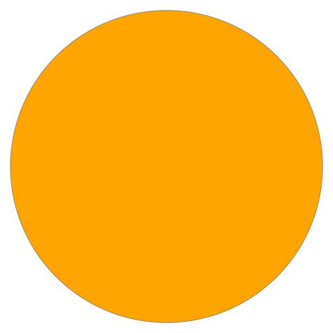 Orange Dot Circle Logo - LogoDix