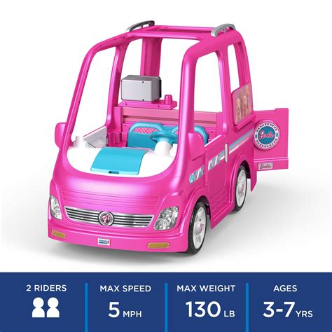 Power Wheels Barbie Dream Camper, Battery-Powered Ride-On Vehicle#Barbie, #Dream, #Power ...