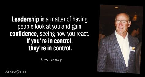 TOP 25 QUOTES BY TOM LANDRY | A-Z Quotes