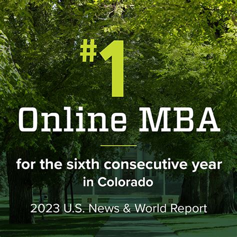 CSU College of Business Online MBA ranked No. 1 in Colorado, among ...