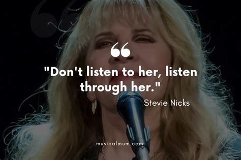 The 10 Best Stevie Nicks Quotes - Musical Mum