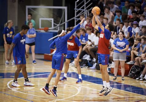 Photo Gallery: Bill Self basketball camp scrimmage - KU Sports