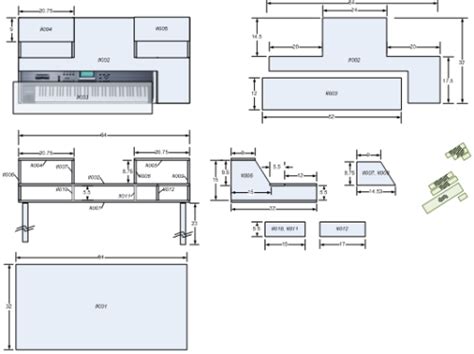 Download Recording Studio Desk Plans | Meuble, Bureau, Studio