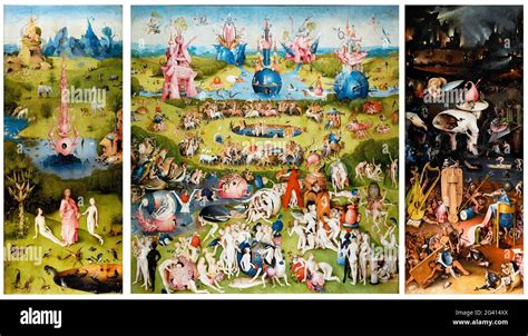 Bosch hieronymus garden earthly delights Cut Out Stock Images ...