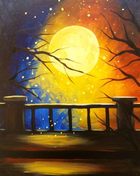 Harvest Moon - Uncorked Canvas