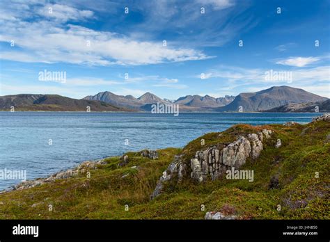 Beautiful Sommaroy island, Tromso, Norway, Scandinavia, selective focus Stock Photo - Alamy