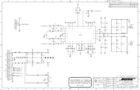 Bose Sounddock Series 1 Schematic