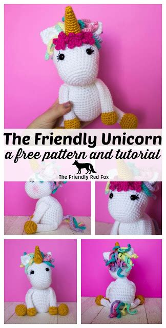 Free Crochet Unicorn Pattern