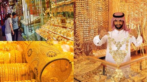 [4K] Only in DUBAI! World's Biggest Gold Market! DEIRA GOLD SOUK 2023 ...