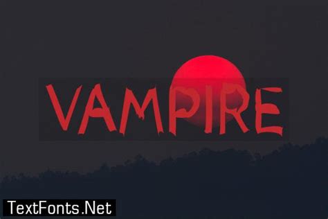 Vampire Font