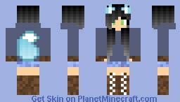 Blue Wolf Minecraft Skin