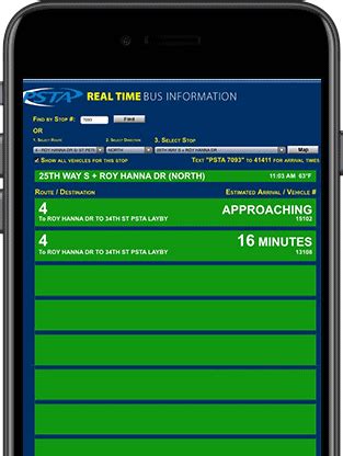 Real Time Bus Information on Mobile Phone