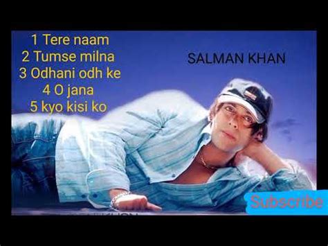 TERE NAAM ALL MOVIE SONGS 🙋 SALMAN KHAN 👑BEST SUPER HITS SONGS LOVE ...