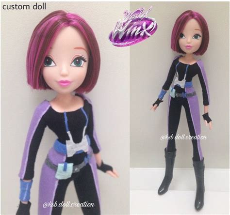 my custom tecna winx spy doll Bloom Fashion, Custom Dolls, Winx Club ...