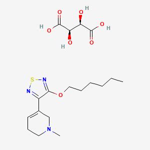 Xanomeline Tartrate | C18H29N3O7S | CID 71456 - PubChem