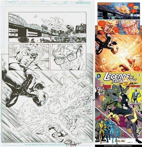 Gerry Conway Firestorm Legends of Tomorrow #3 Pg. 8 Original Art ...