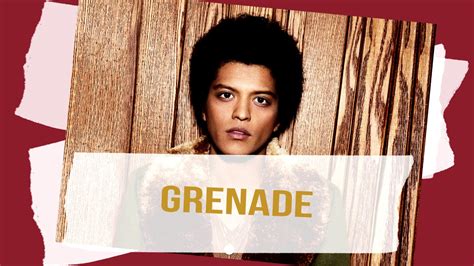 Grenade - Bruno Mars - YouTube