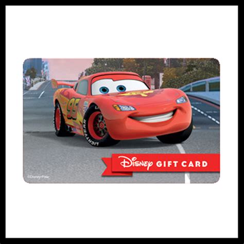 Disney Collectible Gift Card - Cars - Racing the World