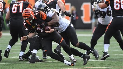 NFLN: Elvis Dumervil Sacks Andy Dalton For Loss