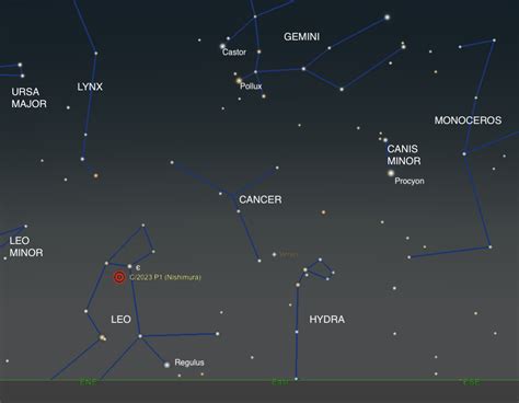 Comet Nishimura is brightening and moving fast: See it now! | Astronomy.com