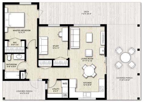 Guest House Plans - Truoba Architects