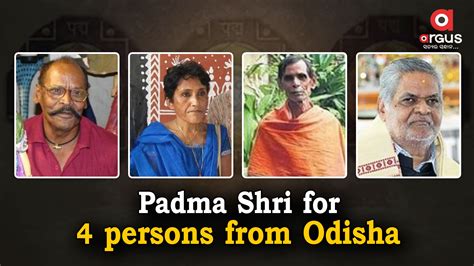 Four from Odisha honoured with Padma awards 2023