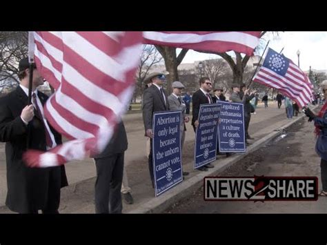 Christian nationalist group New Columbia Movement participates in March ...