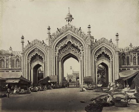 Rumi Darwaza (Old Lucknow City Entrance), Lucknow, India, built c.1784 ...