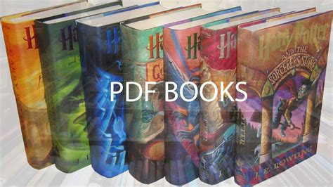 Harry Potter Books PDF | Harry potter books, Harry potter collection, Harry potter