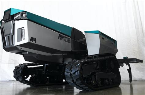 AMOS Power Autonomous Electric Tractors Developed for Vineyards, Row Crops