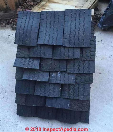 Rubber Roof Shingles & Rubber Slates sources, defects, inspections,