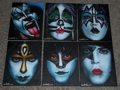 9 Best Kiss face paint ideas | kiss face, kiss art, kiss band