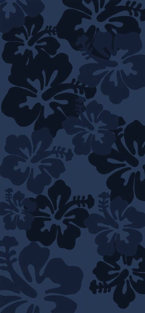 dark blue hibiscus wallpaper | Wallpaper iphone summer, Cute summer ...