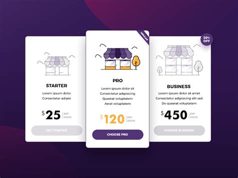 Pricing Page UI Design | Free PSD Template | PSD Repo