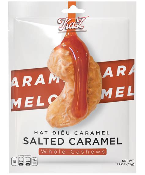 Hạt Điều Caramel Muối KAZ 1.2 oz (35g) - Kaz™ - Kaz™